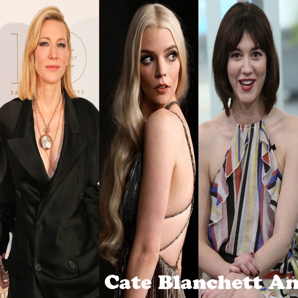 Cate Blanchett, Anya Taylor-Joy and Mary Elizabeth Winstead