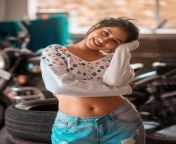 Kannada actress Aardhya cute in shorts from sexy tullu image kannada