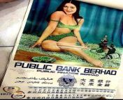 50 years ago, Malaysia is kinda open. I mean look at this calendar by Public Bank in 1972. from artis malaysia bogel sexads indian