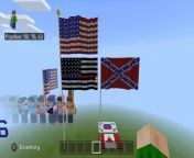 Accurate Minecraft flags (50 stars correct layout of stars 13 stripes etc etc) from secert stars