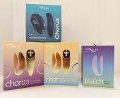 We-Vibe Chorus and We-Vibe Match are back in stock! See in store for our complete selection of We-Vibe products 💕 from www xxx vibe mode little desi