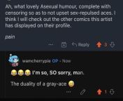 This is EXACTLY how I feel posting both ASXUAL “SECX BAD” comics AND HORNY SEXY KISSING PRETTY BOY AHEGO COMICS AT THE SAME TIME ON THE SAME PROFILE 😂😅 from افلام نيك محارم منزلي مخفيarathi sex comics stories