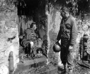 The dead German soldier in this June 1944 photo was one of the “last stand” defenders of German-held Cherbourg. Captain Earl Topley, right, who led one of the first American units into the city on June 27, said the German had killed three of his men. from june maliya hot naked photo
